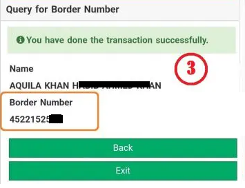 Check Border Number